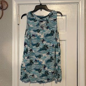 Cute stitch tank top